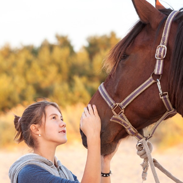 girl and horse